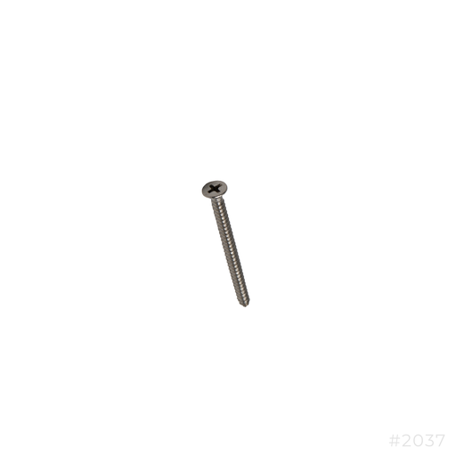 [2037] SS Self-Tapping Screw CSK #8x2"