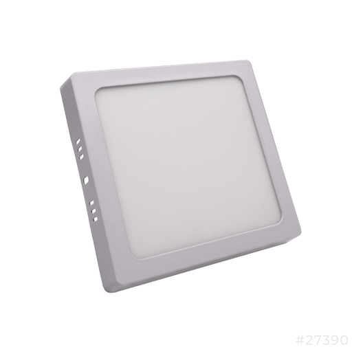 [27390] Led Panel Light Square 6" Surface Mount 12W White